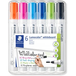 Lumocolor WB markers 2 mm, 6-pack doos Lumocolor WB markers 2 mm, 6-pack doos