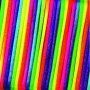 Weefdraad satijn - regenboogkleur