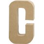 Kartonnen letter - C - 5 cm