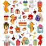 Stickers - verjaardagskatten