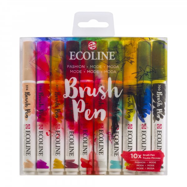 Ecoline Brush Pen 10-pack - Mode