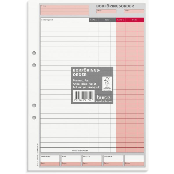 Boekhoudkundige opdracht