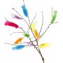 Neer op staaldraad - gemengde kleuren - 18 x 3 st