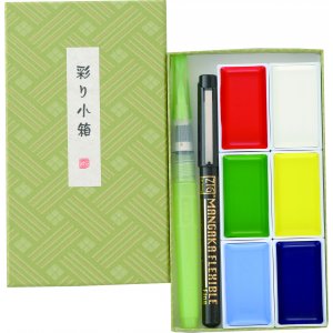 Kuretake IRODORI KOBAKO groen II Kuretake IRODORI KOBAKO groen II