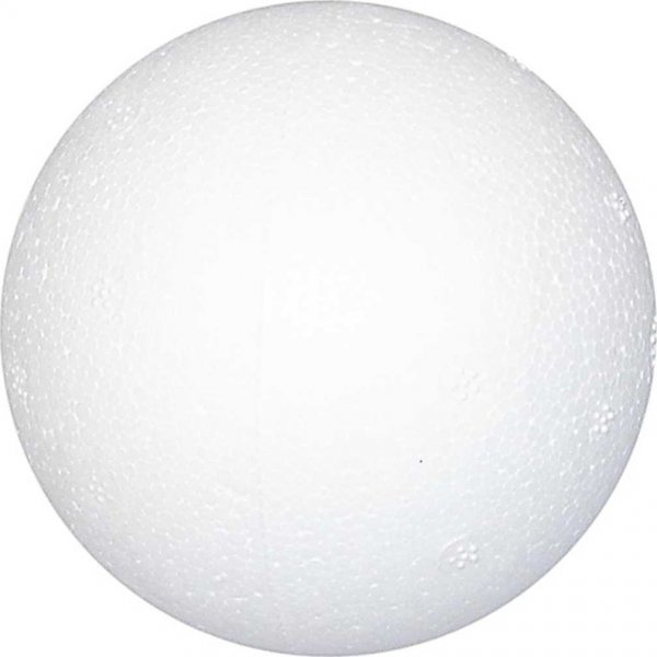 Piepschuim balletjes - wit - 7 cm - 50 st