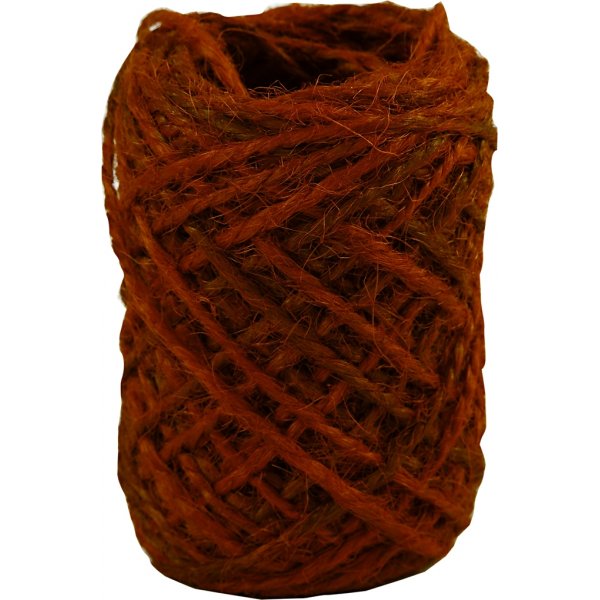 Natuurlijke hennep - rood - 30 m Natuurlijke hennep - rood - 30 m