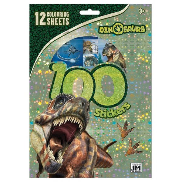 Stickers 100-pack - Dino