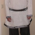 Klant imago Saffier - Hellinne - 100% linnen - Kleurcode: 744 - antraciet - 150 cm