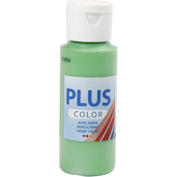 Plus Color Hobbyverf - heldergroen - 60 ml Plus Color Hobbyverf - heldergroen - 60 ml
