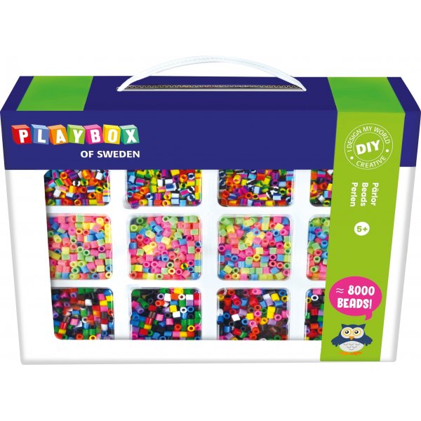 De parel 12 kleuren pastel & gestreept De parel 12 kleuren pastel & gestreept