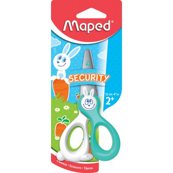Schaar - Maped - Konijnenmotief 12 cm Kidicut