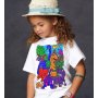 Kleur je T-shirt - Dinosaurussen