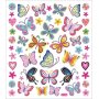 Stickers - kleurrijke vlinders
