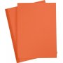 Gekleurd Karton - oranje - A4 - 180 gr - 20 vellen