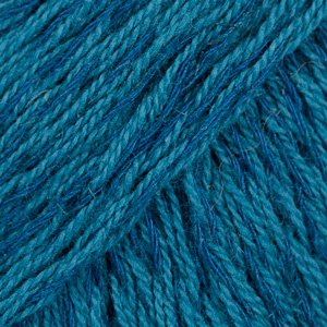 DROPS Belle Uni Color garen - 50g - Petrol (17)