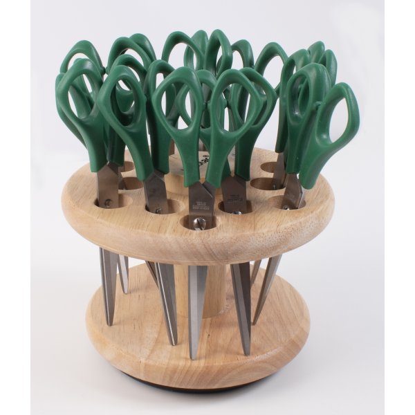 Schaarstandaard voor 12 scharen Schaarstandaard voor 12 scharen