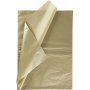 Vloeipapier - goud - 50 x 70 cm - 14 gr - 6 vellen