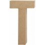 Kartonnen letter - T - 5 cm