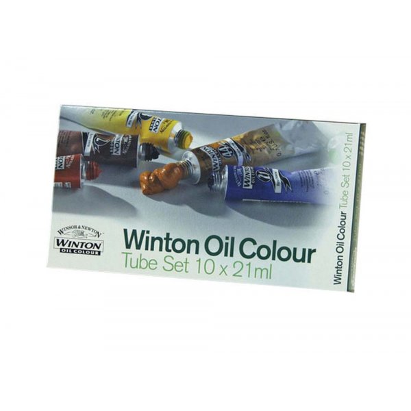 Olieverf W&N Winton - set 10x21 ml