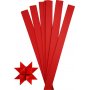 Sterstroken - rood - 11,5 cm - 100 stroken