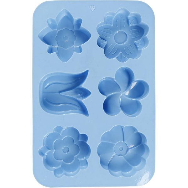 Siliconen mal - bloemen Siliconen mal - bloemen