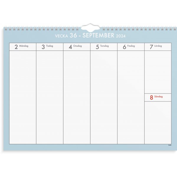 Wandkalender 24/25 - Weekplan Wandkalender 24/25 - Weekplan