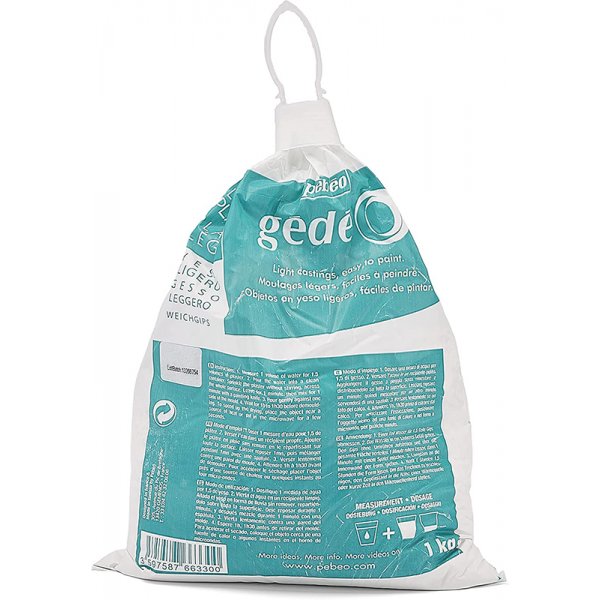 Modelleren - Pebeo Gédéo - Lichte gips 1kg