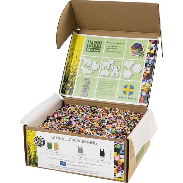 NABBI BioBeads - standaardkleuren - medium - 55000 st