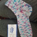 Klant imago Merino Raggi 100g - Lila & donkere munt