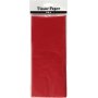 Vloeipapier - rood - 50 x 70 cm - 14 gr - 10 vellen