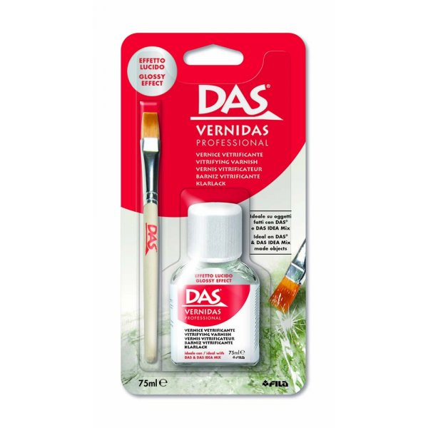 Verfset DAS 75 ml + Kwast