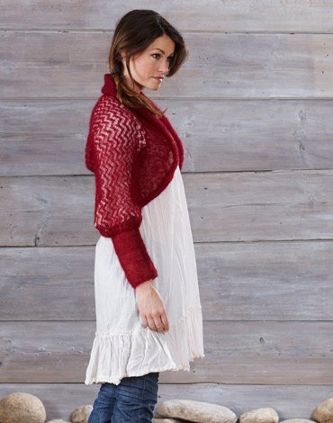 Breipatroon - Patroon gebreide bolero