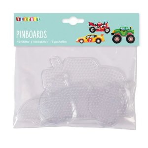 Parelmoer tegels Voertuigen 3-pack - Transparante vormen Parelmoer tegels Voertuigen 3-pack - Transparante vormen