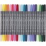 Colortime Dubbele marker - complementaire kleuren - 20 st