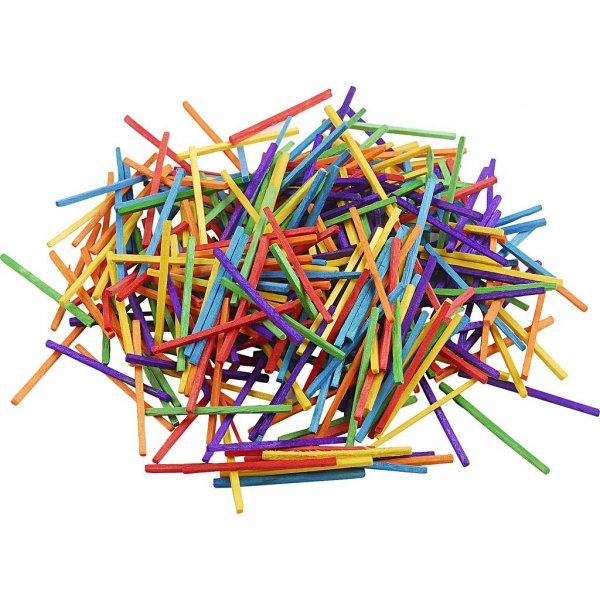 Lucifers - gemengde kleuren - 4300 st