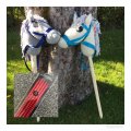 Klant imago Breinaalden zonder knop "Rood" - 20 cm/7,0 mm