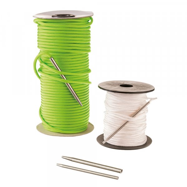 Paracord-naaldenset van roestvrij staal