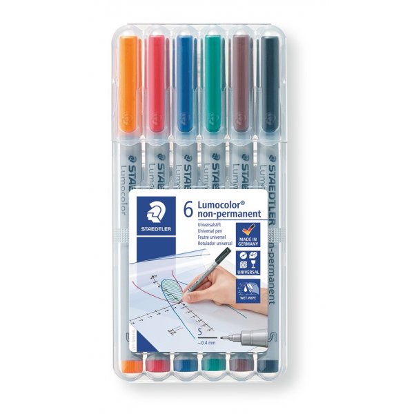 OH Pennen Niet-permanent 0,4 mm - 6 stiften