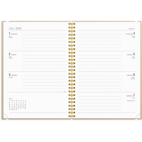 Kalender 24/25 Senator - A5 - Verhaal bordeaux