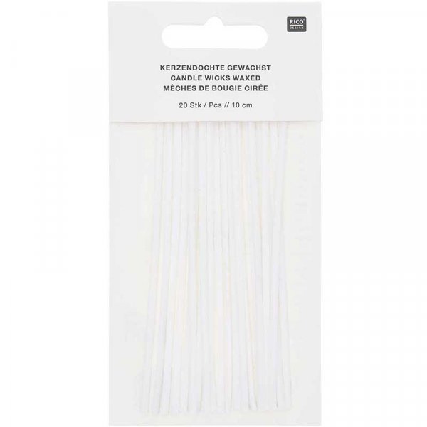 Kaarsenlontjes - RICO Design - 20 stuks - Verschillende maten