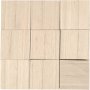 Houten blokken - 9 st
