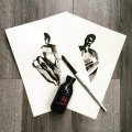 Klant imago Marker Sennelier Inkt "A La Pagode" 125 ml - Zwart
