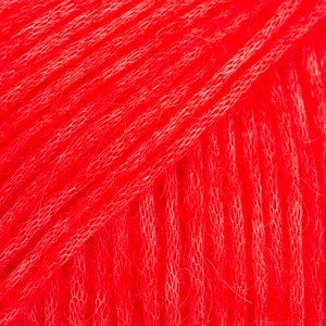 DROPS Air Uni Color garen - 50g - Hot Red (61) DROPS Air Uni Color garen - 50g - Hot Red (61)