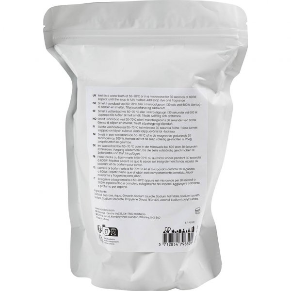 Zeepmassa - klaar - 1 kg