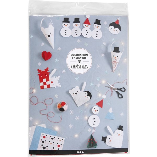 De knutselset - Maak je eigen kerstversiering De knutselset - Maak je eigen kerstversiering
