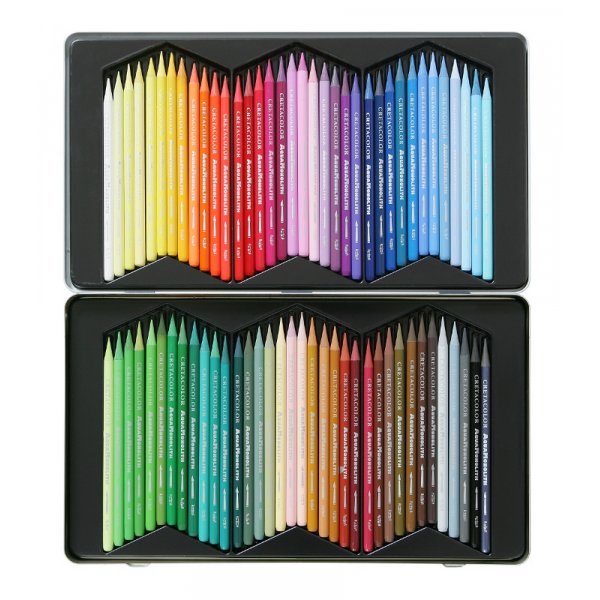 Aquarelpennenset Cretacolor Aqua Monolith - 72 pennen