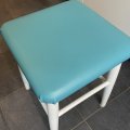 Klant imago Bekledingsstof Vinyl / Kunstleer Turquoise - 140 cm