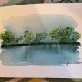 Klant imago Aquarelblok Gelijmd Koudgeperste Bogen 300g - 26x36 cm