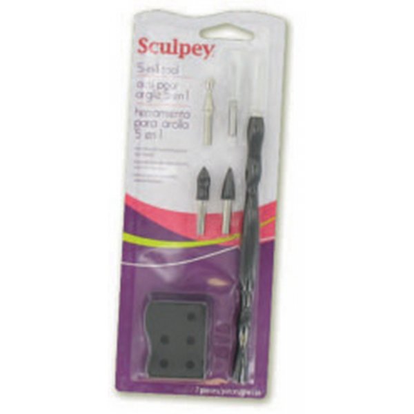 Gereedschap Sculpey - 5-in-1-set