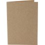 Kaart - naturel - 10,5 x 15 cm - 10 st